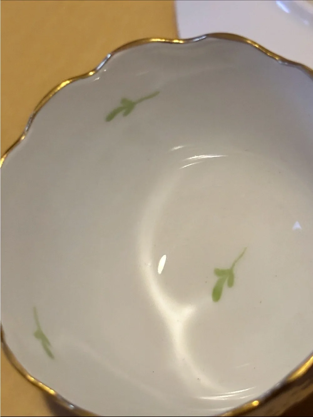 HEREND ETON SMALL PORCELAIN CUP AND SAUCER.